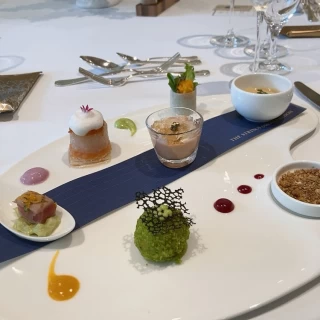コースの料理