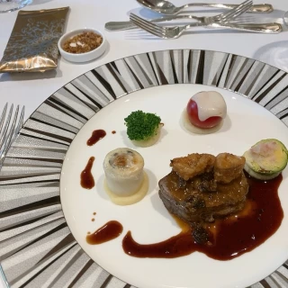 コースの料理