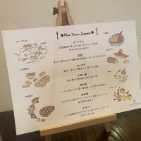 試食のメニューです。フルコースでした。