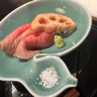 大和牛の塩釜焼き