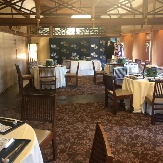 古い歴史のある会場でした。