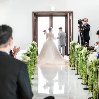 挙式会場　退場