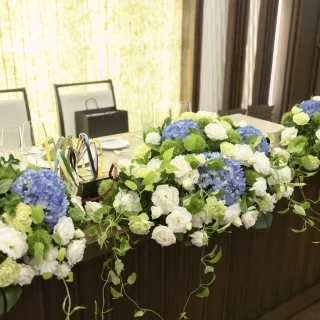 高砂の装飾、花
