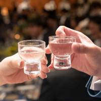 日本酒乾杯