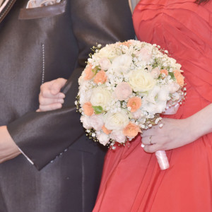 ブーケ(カラードレス)|634223さんのホテルグランヒルズ静岡（旧ホテルセンチュリー静岡）の写真(2529130)