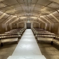 チャペル　ステージから見た新郎新婦目線での眺め