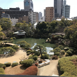 一年中緑の日本庭園
(写真の写りが少し暗めです)
