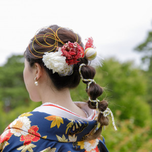 前撮りのヘアアレンジ|634419さんのスタイリッシュウェディング ヴィーナスコート長野の写真(1583134)