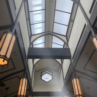 チャペル天井。