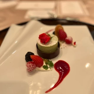 デザートのケーキです