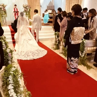 新婦入場