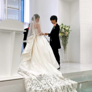 指輪の交換