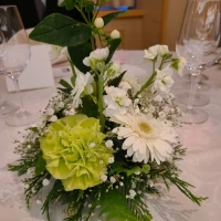 ゲストテーブル装花