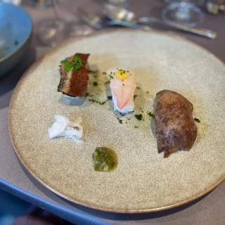 コース料理のお寿司
とても良かったと好評でした！