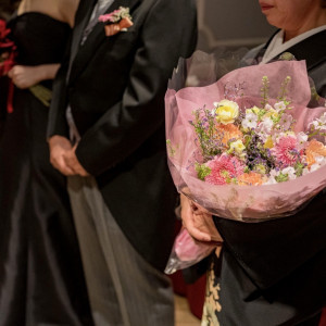 両親に贈呈した花束|635036さんの神戸北野ホテルの写真(1866396)