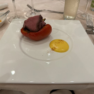 お肉も下のパプリカも美味しかったです。