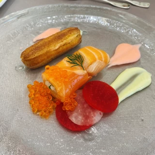 料理はとてもおいしかった！