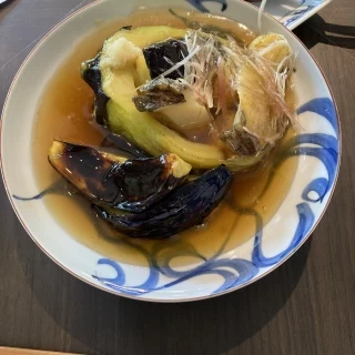 【試食】茄子と鮑のあんかけ