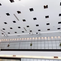 新郎新婦が上の扉から入場すると四方を歩いて階段を降りれる