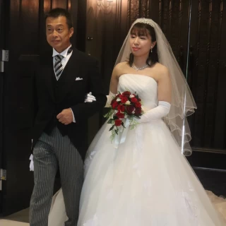 バージンロード入場