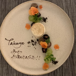 試食のケーキ