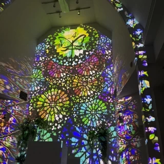 プロジェクションマッピングの一例