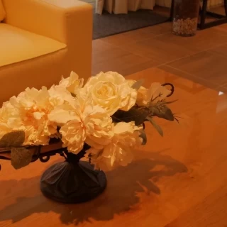 落ち着いた雰囲気の装飾