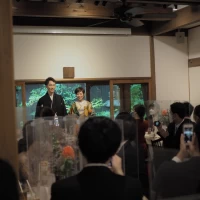 新郎新婦入場シーン