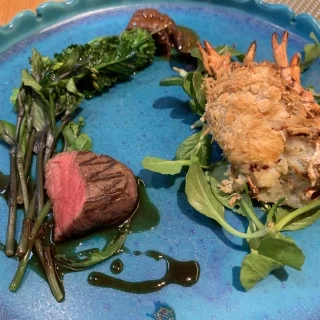 試食したメイン料理