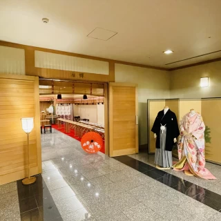 2階にある神前式会場。