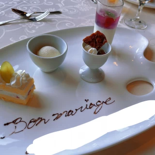 下見にも関わらずサプライズで準備してくれました。