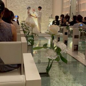 指輪交換|635686さんのBIANCARA HILLSIDE TERRACE(ビアンカーラ ヒルサイドテラス)の写真(2532210)