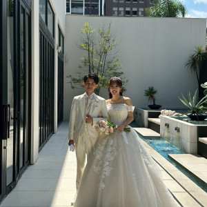 ガーデン入場|635686さんのBIANCARA HILLSIDE TERRACE(ビアンカーラ ヒルサイドテラス)の写真(2532218)