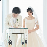 結婚証明書サイン