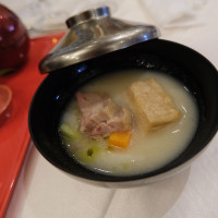 白味噌のスープ