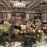 新婦席からの眺め