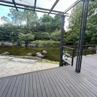 披露宴会場にあるテラスです。
