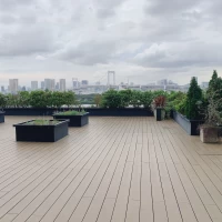 披露宴会場についているバルコニー