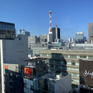 披露宴会場からの風景