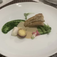 魚料理Dランク（最高ランク）、甘鯛のうろこ焼き