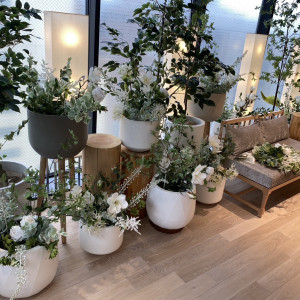高砂の後ろにあるフォトスポット|636256さんのアルカンシエル横浜 luxemariage（アルカンシエルグループ）の写真(2463066)