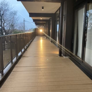 披露宴会場　ベランダ