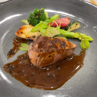 国産牛フィレ肉のグリエ