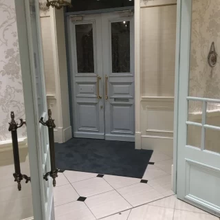 披露宴につながる通路