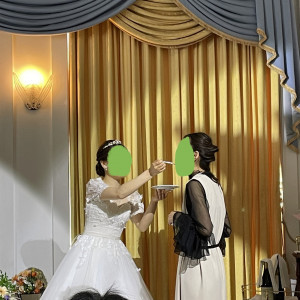 演出のサンクスバイトです。|636852さんのピアザ ララ ルーチェの写真(2487138)