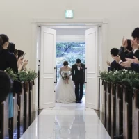 挙式会場全体像（入口方向）