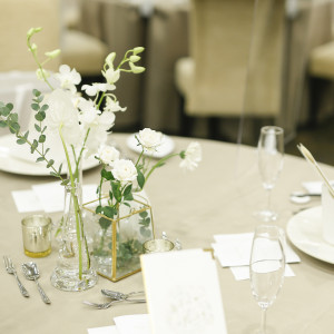 ゲストテーブル装花2|636893さんの定禅寺ガーデンヒルズ迎賓館の写真(1632544)
