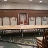 片付け中