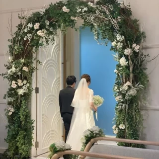 チャペル退場シーン