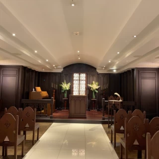 山の手迎賓館のチャペル